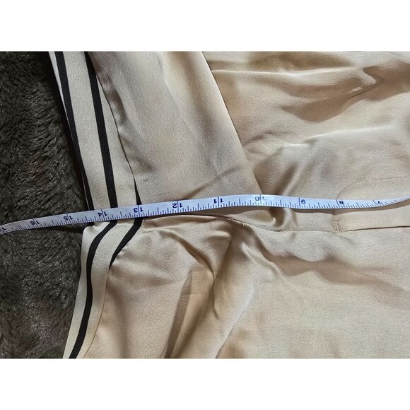 NWT Ann Taylor pleated Wide-leg Pant in Satin Size 8P - Picture 6 of 8